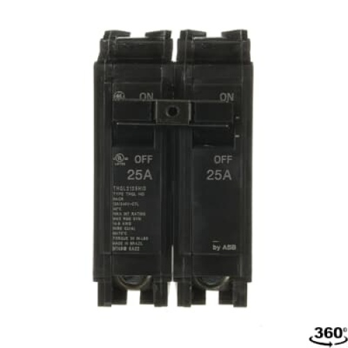 ABB THQL2125HID Mini CB - 25 Amp, 2P