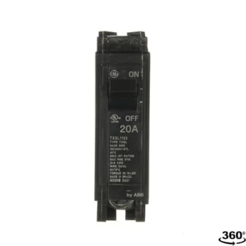 ABB TXQL1120 Mini CB - 20 Amp, Single Pole