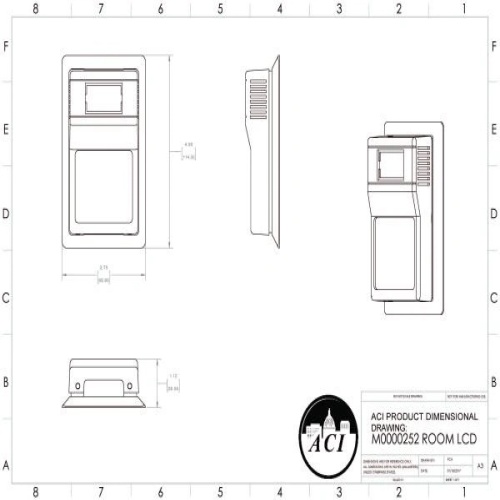 ACI 118720 A/TT1K-R-4-LCD RTD