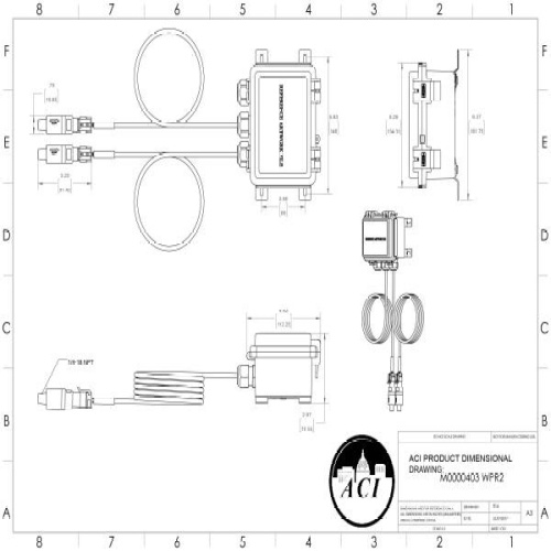 ACI 146111 A/WPR2-30-40-LCD Differential Pressure,Wet-to-Wet Pressure