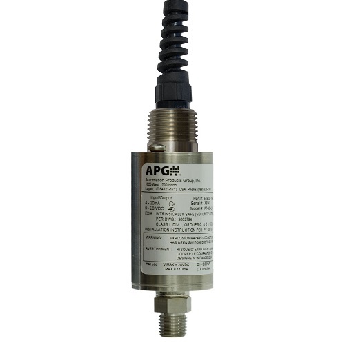 APG PT-400-L1-200-PSIG-E19-5-P0-N0-M1-S0 Industrial Pressure Transducer