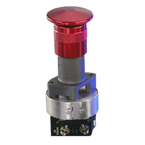Adalet XHPPM BLACK 1 NO-1 NC Push Button