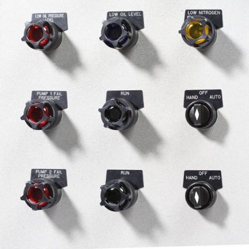Adalet XHSS BLACK KNOB-BLACK CAP CAM 6 Selector Switch Operator