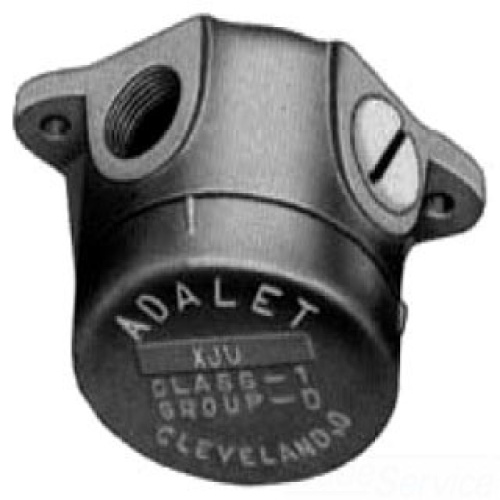 Adalet XJUC 3 Junction Box - Multi-Hub Box, 3/4" NPT, 3.375" x 2.75" (WxD)