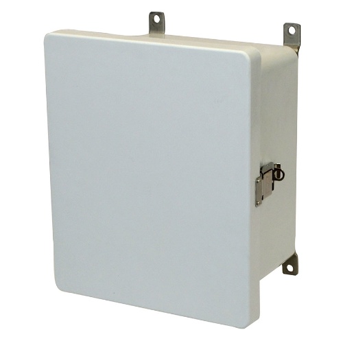 Allied Moulded AM1084L ULTRAGUARD Fiberglass reinforced polyester Type 4x Small Junction Box