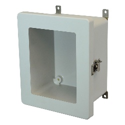 Allied Moulded AM1084TW ULTRAGUARD Fiberglass reinforced polyester Type 4x Small Window Junction Box