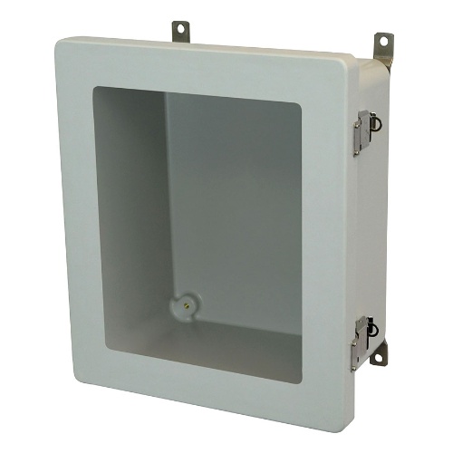 Allied Moulded AM1206LW ULTRAGUARD Fiberglass reinforced polyester Type 4x Small Window Junction Box