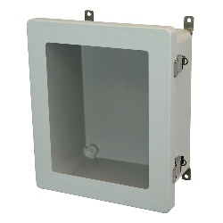 Allied Moulded AM1648LW ULTRAGUARD Fiberglass reinforced polyester Type 4x Small Window Junction Box