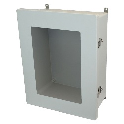 Allied Moulded AM2068LW ULTRAGUARD Fiberglass reinforced polyester Type 4x Small Window Junction Box