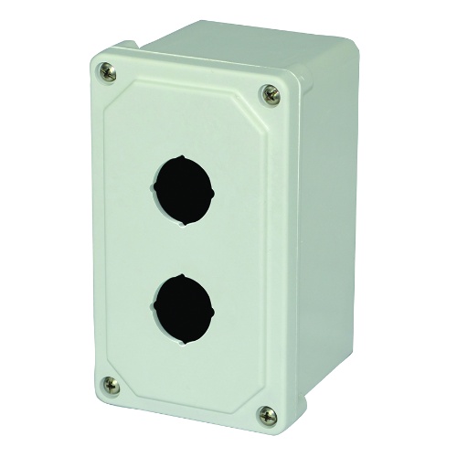 Allied Moulded AM2PB Non Metallic Polyester Push Button Enclosure