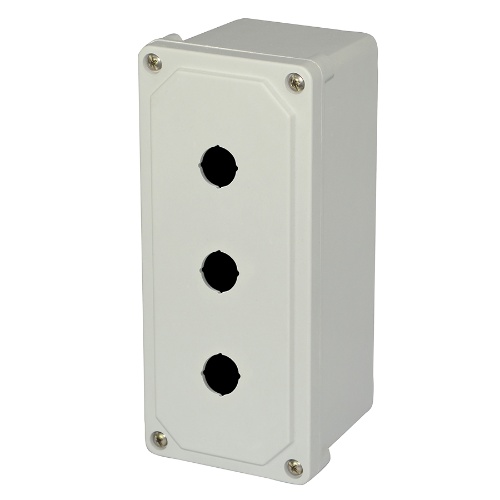 Allied Moulded AM3PB22 Non Metallic Polyester Push Button Enclosure