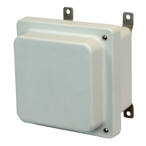 Allied Moulded AM664RH Enclosure 6.00" x 6.00" x 5.75"