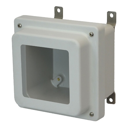 Allied Moulded AM664RW Enclosure 6.00" x 6.00" x 5.75"