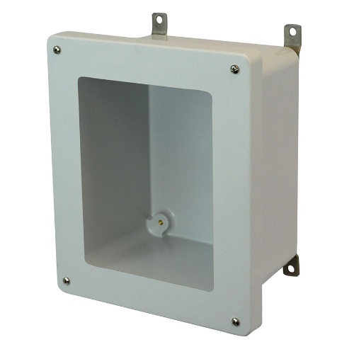 Allied Moulded AM864W ULTRAGUARD Fiberglass reinforced polyester Type 4x Small Window Junction Box