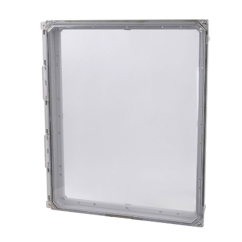 Allied Moulded AMHMI206CCHTP Accessories HMI Cover Kit & Inspection Windows 20" x 16" (HxWxD) Hinged Tamper-Proof Screw Cover (Opaque & "CC" Clear Cover).