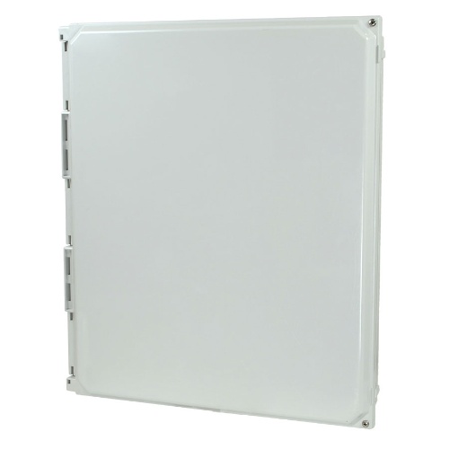 Allied Moulded AMHMI206H Accessories HMI Cover Kit & Inspection Windows (HxWxD) Hinged Screw Cover (Opaque & "CC" Clear Cover).