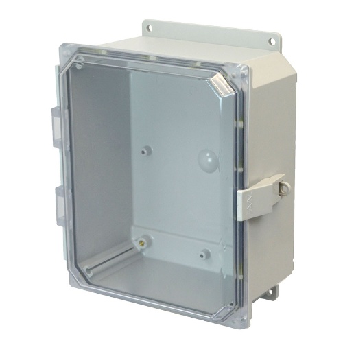 Allied Moulded AMP1084CCNLF Enclosure 10" x 8" x 4"