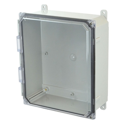 Allied Moulded AMP1204CCH Enclosure 12" x 10" x 4"