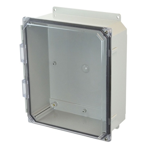 Allied Moulded AMP1204CCHF Enclosure 12" x 10" x 4"