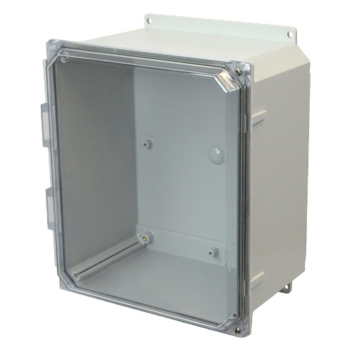Allied Moulded AMP1206CCHF Enclosure 12" x 10" x 6"
