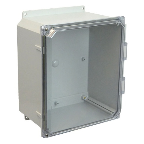Allied Moulded AMP1206CCHF Enclosure 12" x 10" x 6"