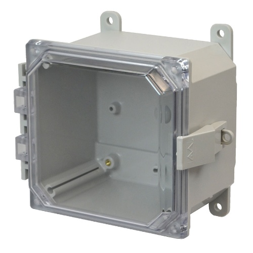 Allied Moulded AMP664CCNL Enclosure 4" x 4" x 3"