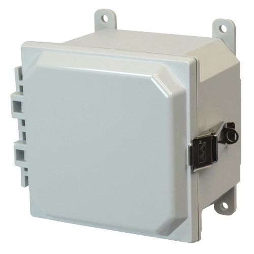 Allied Moulded AMP664L Enclosure 6" x 6" x 4"