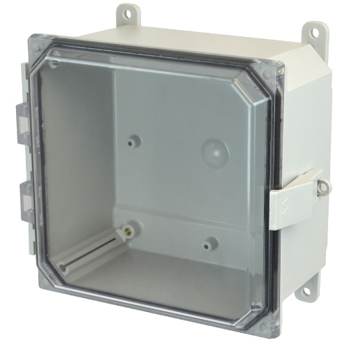 Allied Moulded AMP884CCNL Enclosure 8" x 6" x 4"
