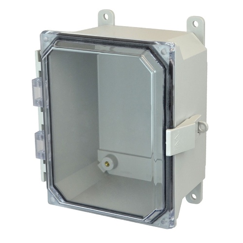 Allied Moulded AMU1084CCNL Enclosure 10" x 8" x 4"