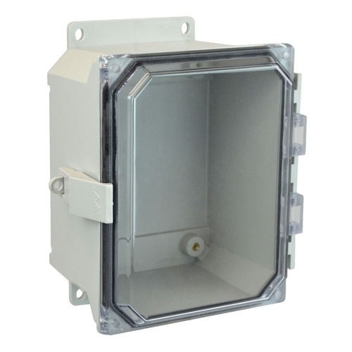Allied Moulded AMU1084CCNLF Enclosure 10" x 8" x 4"