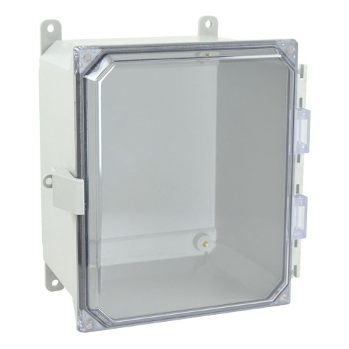 Allied Moulded AMU1086CCNL Enclosure 10" x 8" x 6"
