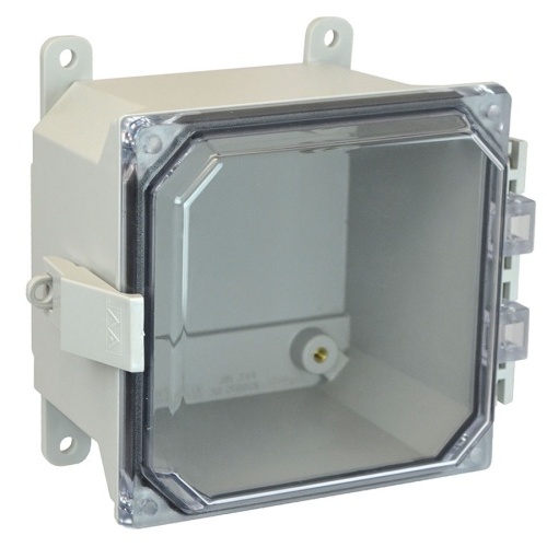 Allied Moulded AMU664CCNL Enclosure 6" x 6" x 4"