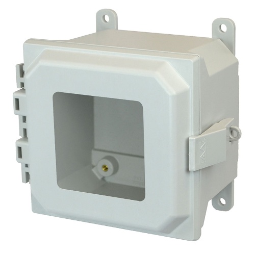 Allied Moulded AMU664NLW Enclosure 6" x 6" x 4"