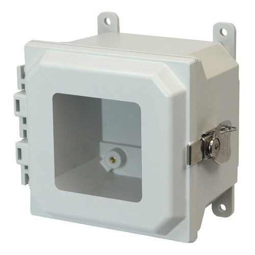 Allied Moulded AMU664TW Enclosure 6" x 6" x 4"