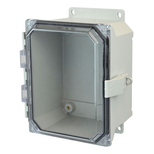 Allied Moulded AMU864CCNLF Enclosure 8" x 6" x 4"