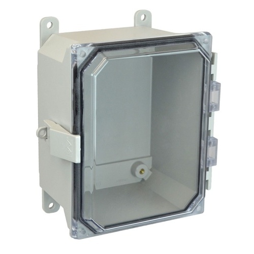 Allied Moulded AMU864CCNL Enclosure 8" x 6" x 4"