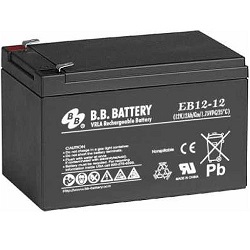 BB Battery EB12-12 High Rate and High Cycle 12V 12AH