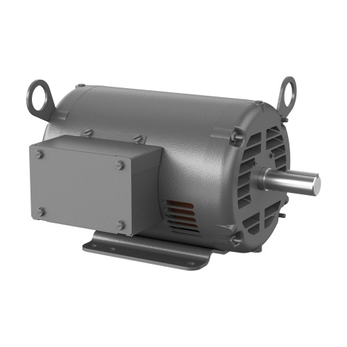 Baldor EHM3116T 1HP, 1760RPM, 3PH, 60HZ, 143T, 3520M, Open Slotted Band, F1