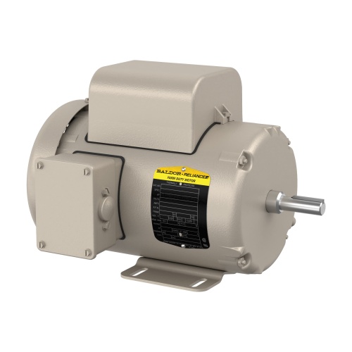 Baldor IR3510M 1HP, 1725RPM, 1PH, 60HZ, 56, 3528L, Totally Enclosed Fan Cooled, F1, N