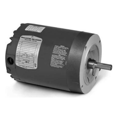 Baldor VAOM3527 1HP, 850RPM, 3PH, 60HZ, 56C, 3546M, Totally Enclosed Air Over, F1, N