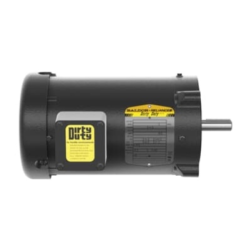 Baldor VEDM3545 1HP, 3450RPM, 3PH, 60HZ, 56C, 3420M, Totally Enclosed Fan Cooled, F1, N