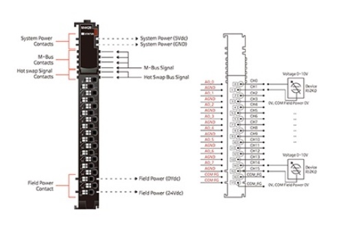 Beijer 100-8249 M4428 Analog Outputs