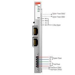 Beijer 100-8302 - Programmable I/O with CODESYS, 2 pcs RJ45, MODBUS TCP master/slave, OPC UA, Webvisualization, light version, max 63 slices - GL-9975