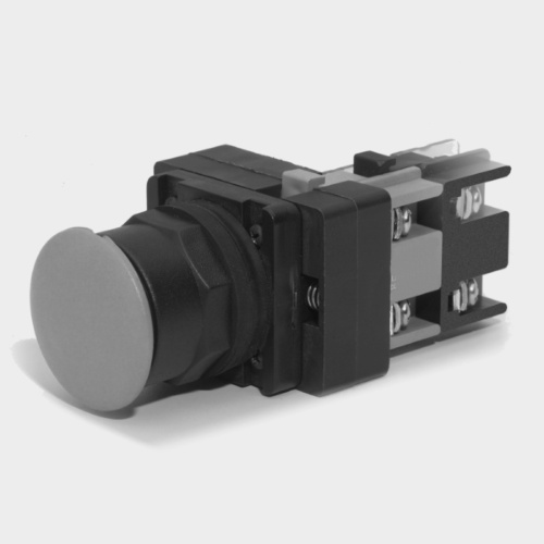 Benshaw R2PB30-2PM-R-C - Maintained Push Button, Mushroom 2-Position RED 1 Normally Closed