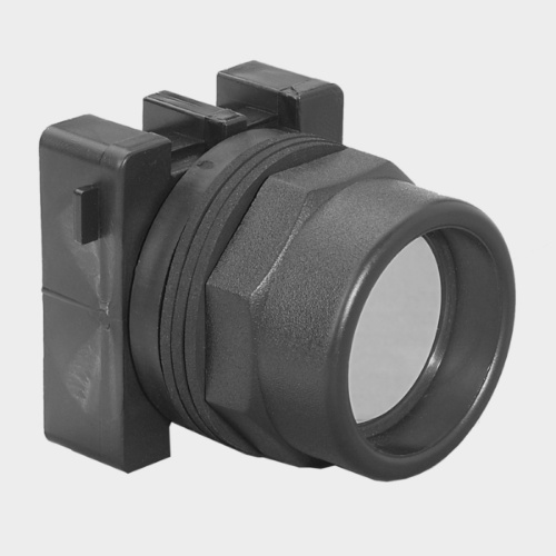 Benshaw R2PB30-G-K-O - Push Button, Guarded BLACK 1 Normally Open
