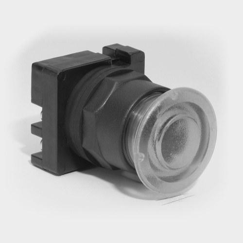 Benshaw R2PB30-ILM-24-R - Illuminated Push Button, Mushroom RED 24V