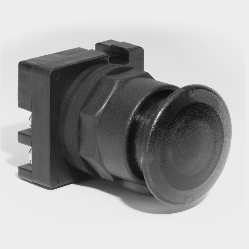 Benshaw R2PL30-TM-120-W - Push-To-Test Pilot Light, Mushroom WHITE 120V