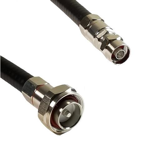 Cable 1/2" Foam-NM-7/16 DIN Male-150ft