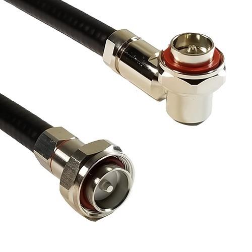 Cable 1/2" Foam-NM-7/16 DIN Male Right Angled-175ft