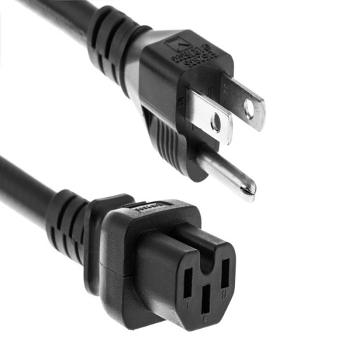 Cable 8121-0973 Power Cord - 8', 14 AWG, 15 Amp, 125 Volt